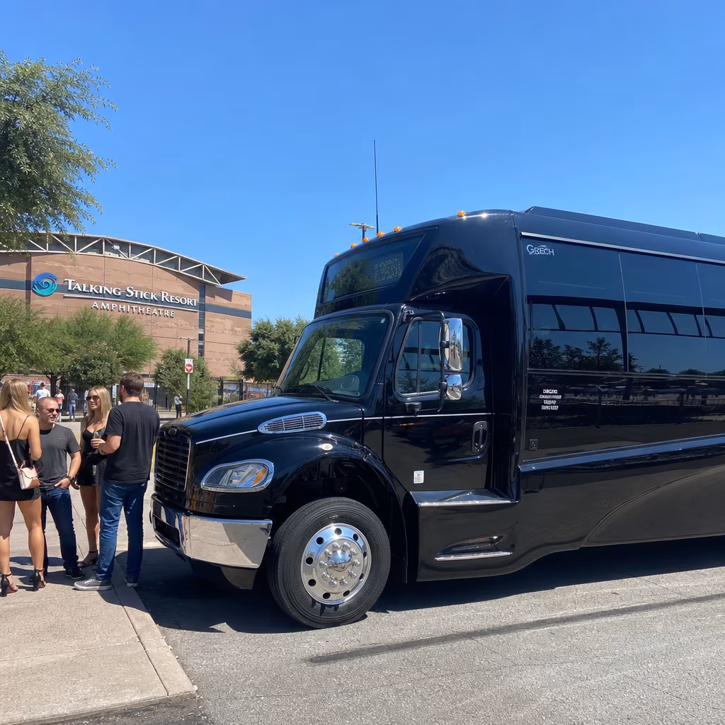 Rent a Bus to Talking Stick Resort Amphitheatre