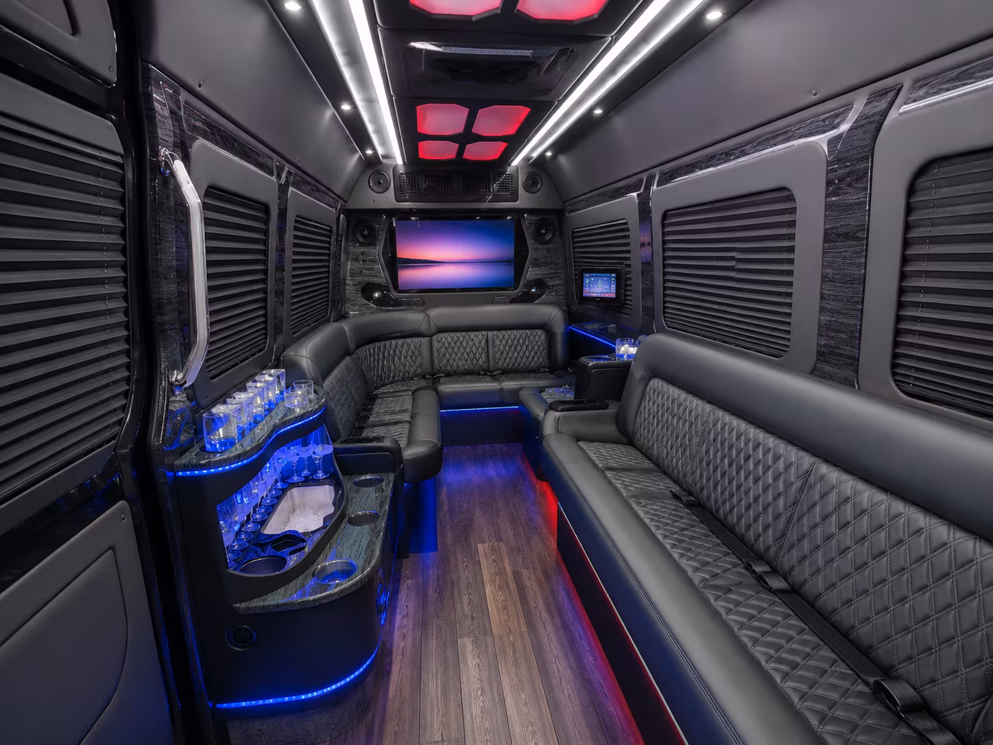 Glendale Airport Shuttle & Transportation party bus exterior