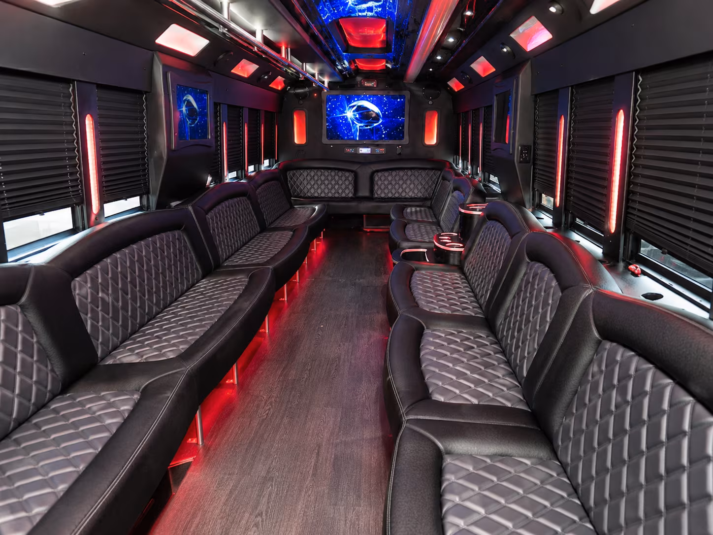 Glendale Bachelor & Bachelorette Transportation party bus exterior