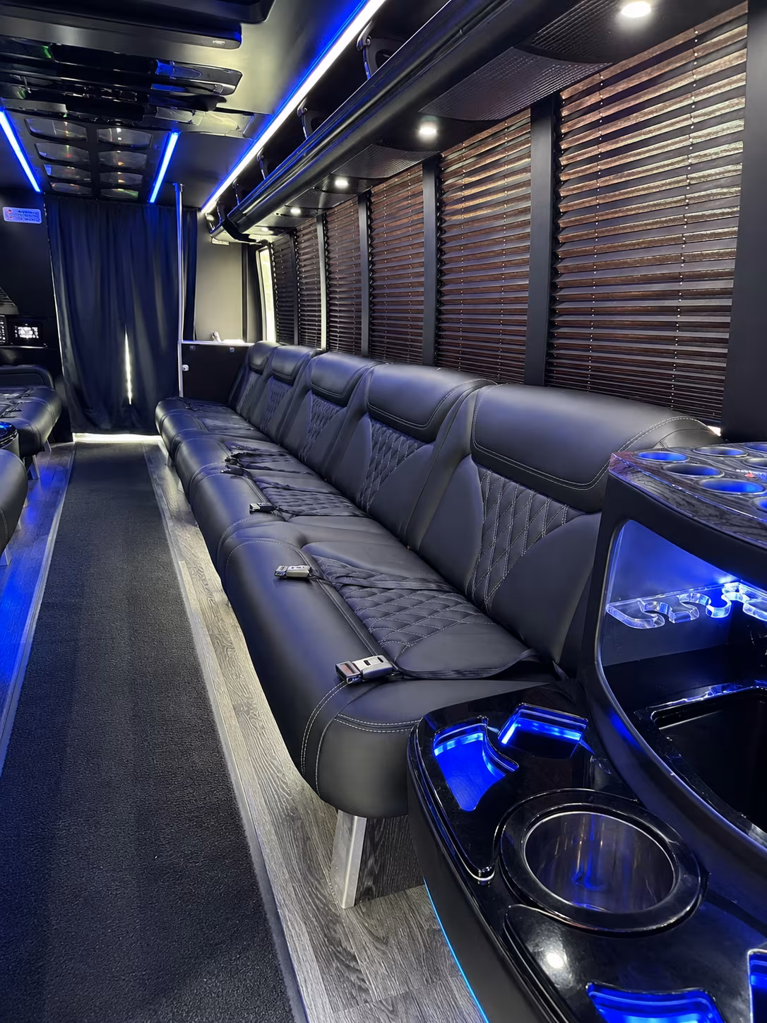 Glendale Bachelor & Bachelorette Transportation party bus exterior