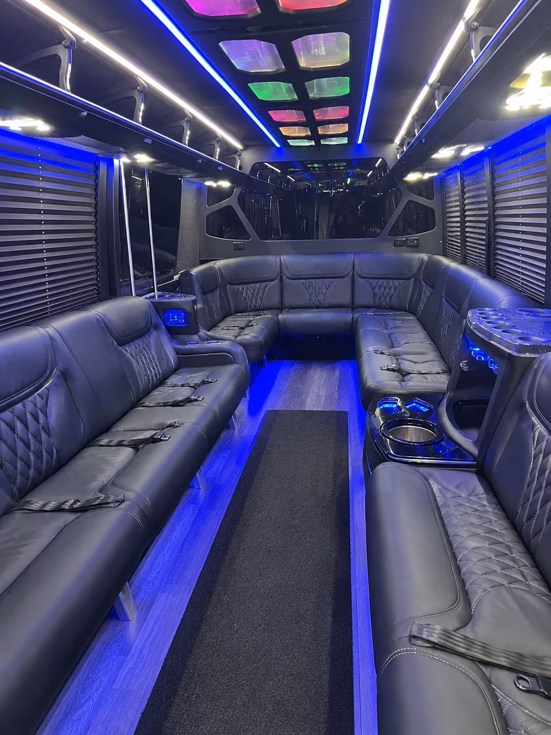 Glendale Concert & Music Festival Transportation party bus exterior