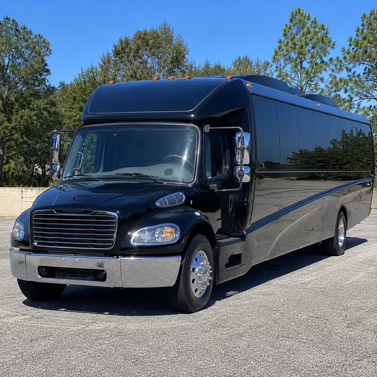 Glendale Corporate Transportation party bus exterior