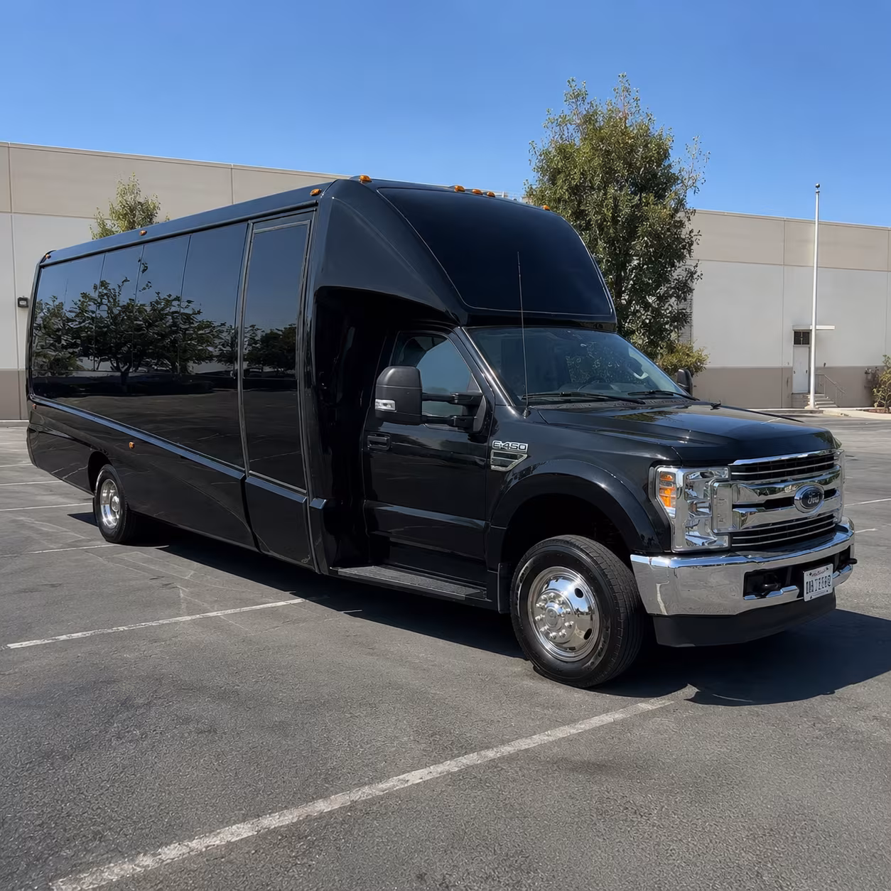 Glendale Private Event Transportation onboard seating