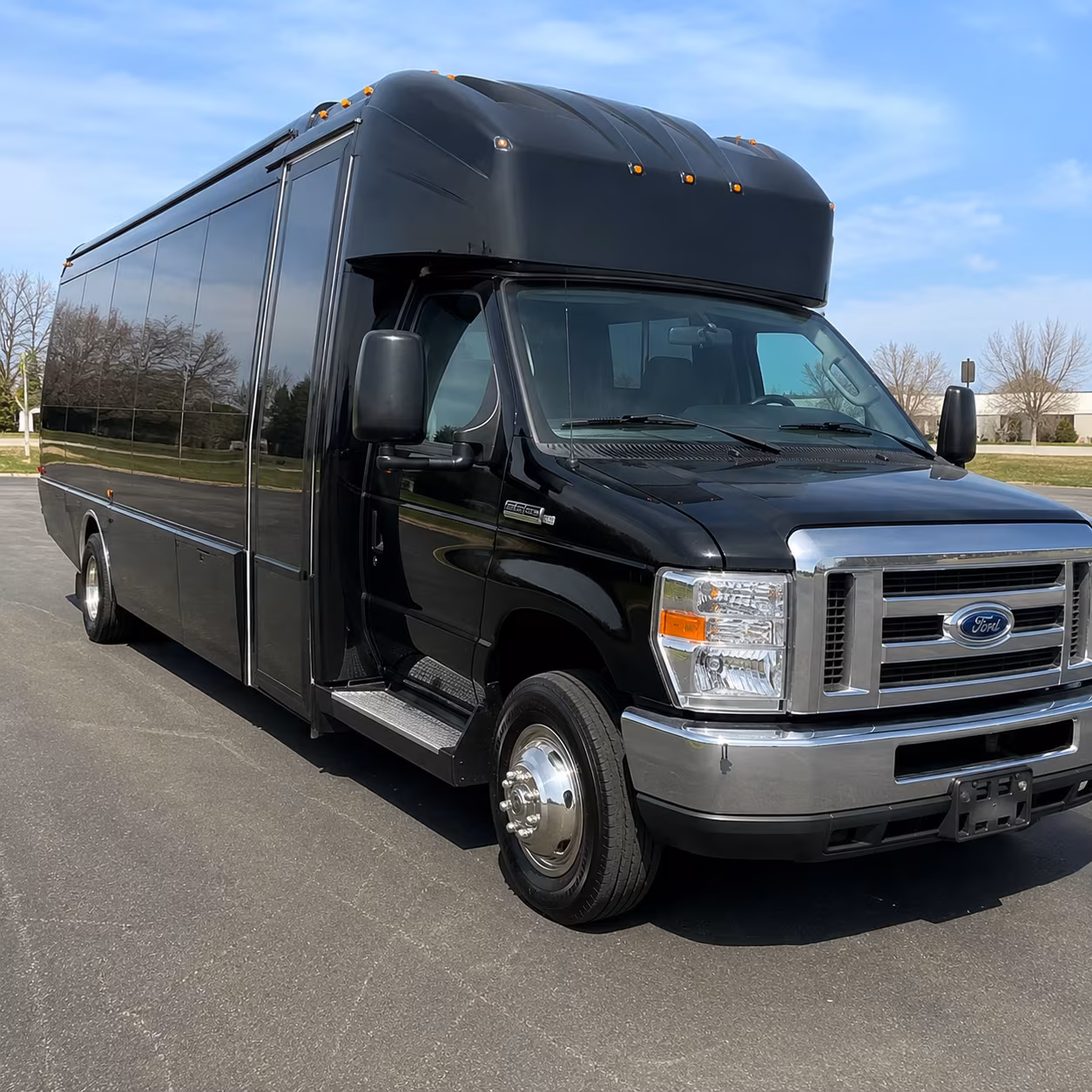 Glendale Prom & Homecoming Transportation party bus exterior