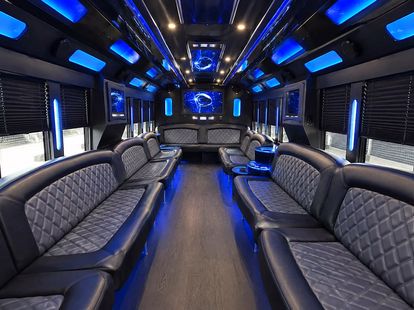 Glendale Prom & Homecoming Transportation party bus exterior