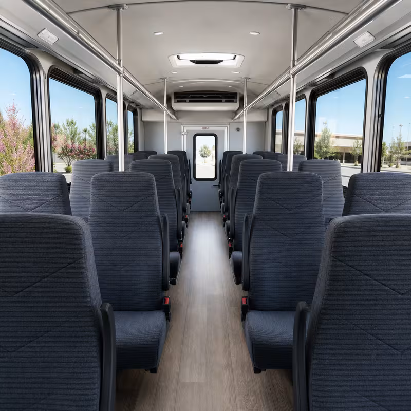 minibus interior