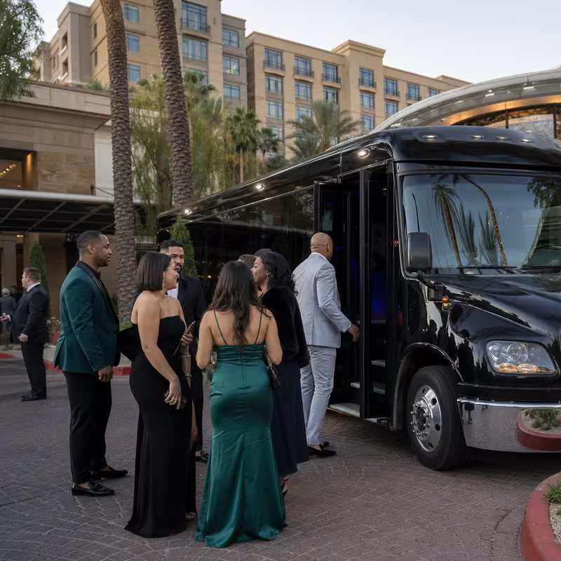Private event transportation