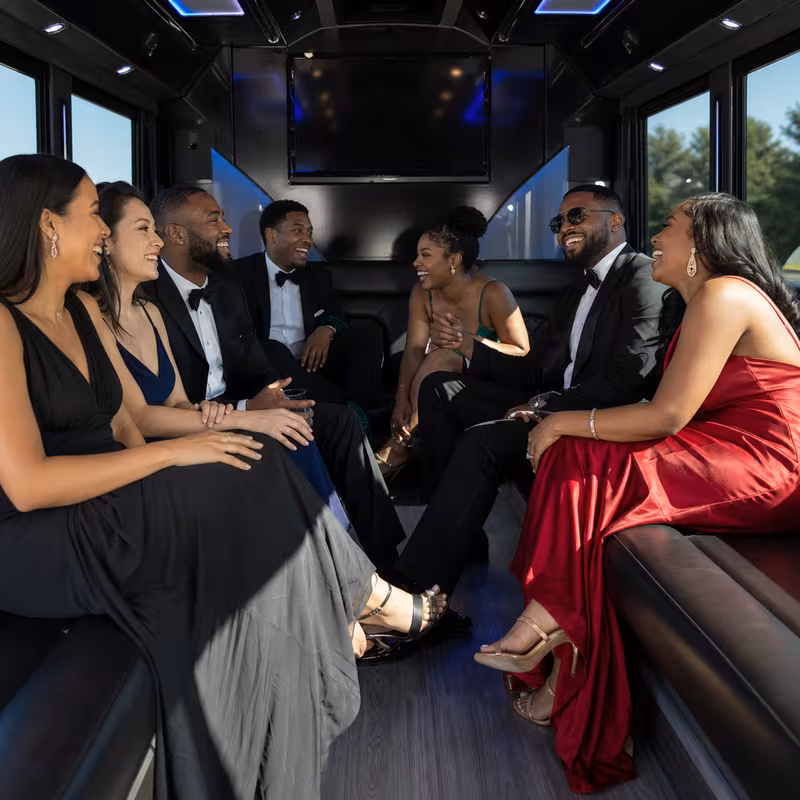 Glendale Prom & Homecoming Transportation fleet vehicle