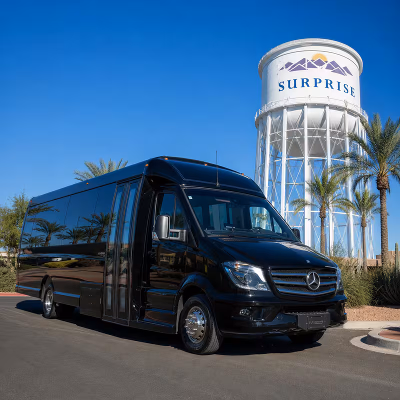 Surprise Party Bus Rental