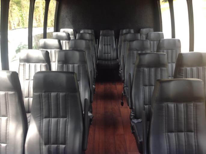 Goodyear 30 Passenger Shuttle Bus Interior
