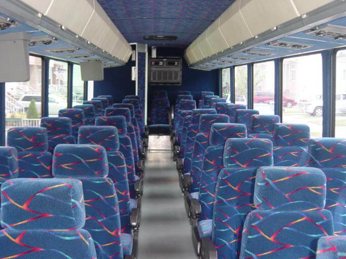Goodyear 35 Passenger Shuttle Bus Interior
