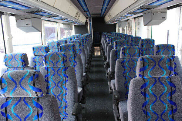 Peoria 40 Passenger Coach Bus Interior