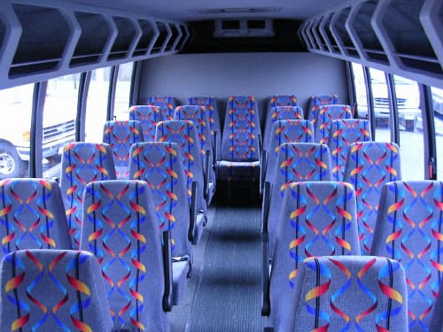Avondale 15-35 Passenger Minibuses Interior